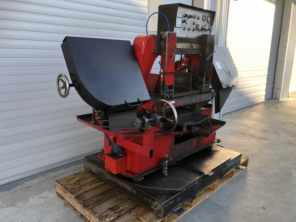 Heavy Duty Used Semi Auto Mitre Bandsaw