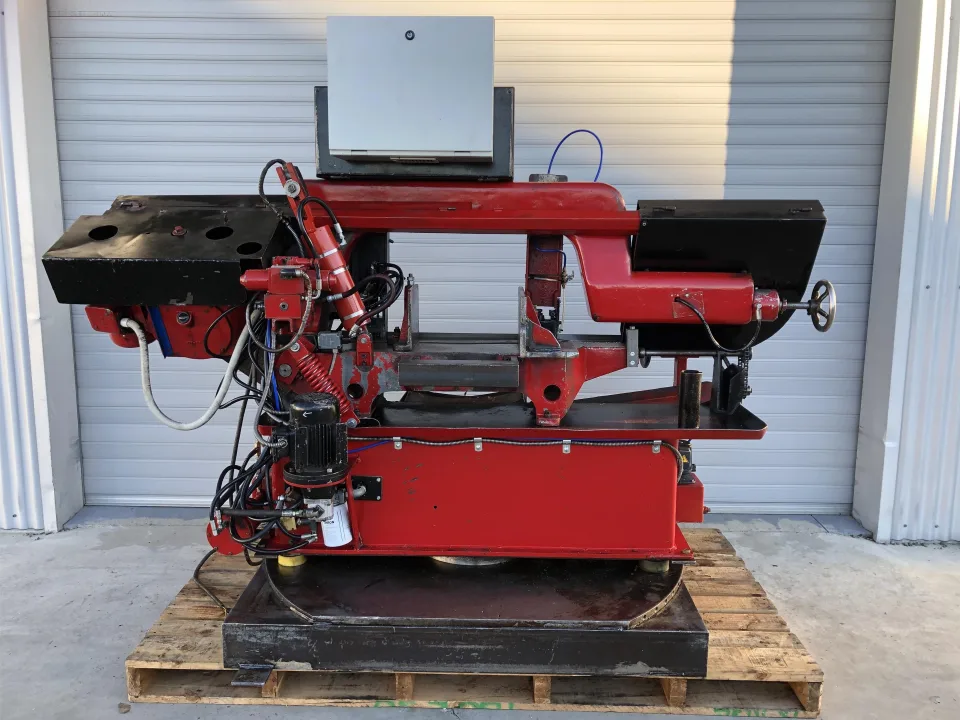 Heavy Duty Used Semi Auto Mitre Bandsaw
