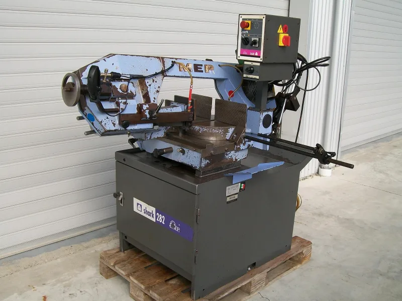 MEP Shark 282 CCS Used Bandsaw Double Mitre