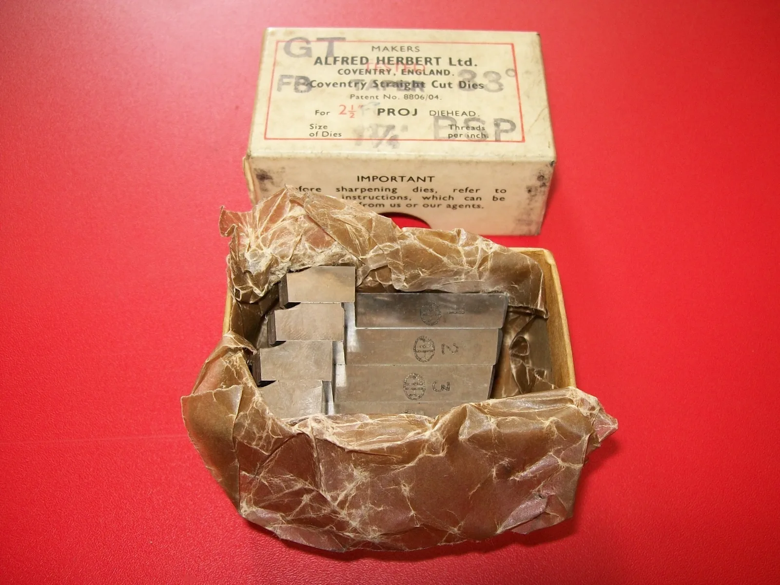 Coventry Die Head Thread Chaser Sets to suit 1 inch (page 2)