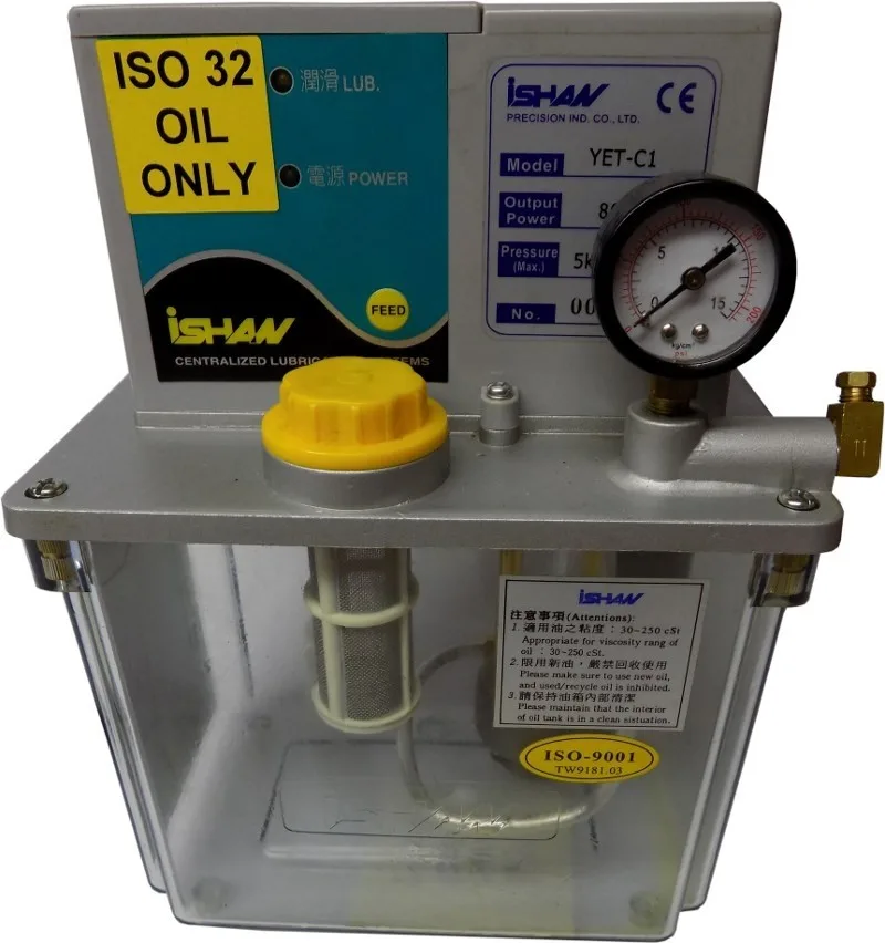 Manual or Auto Lubrication Pumps for machine tools