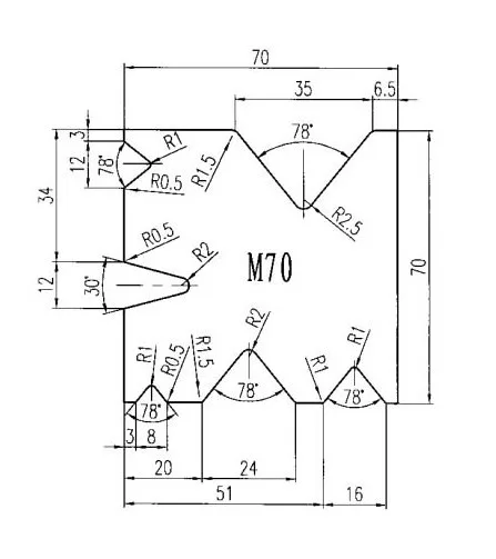 YSD Pressbrake Bottom Tooling Blocks