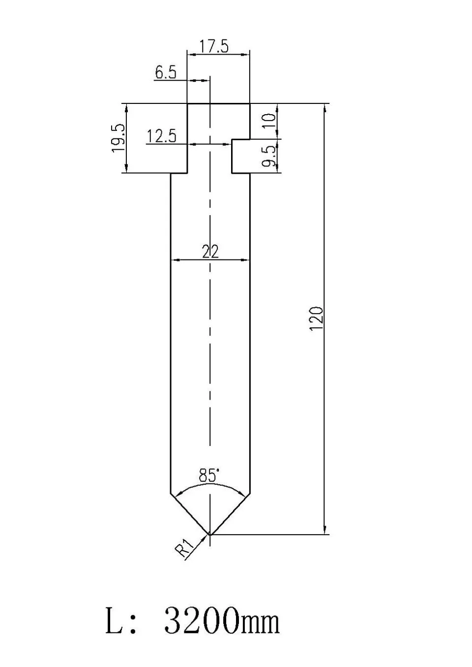 YSD Pressbrake Top Tooling