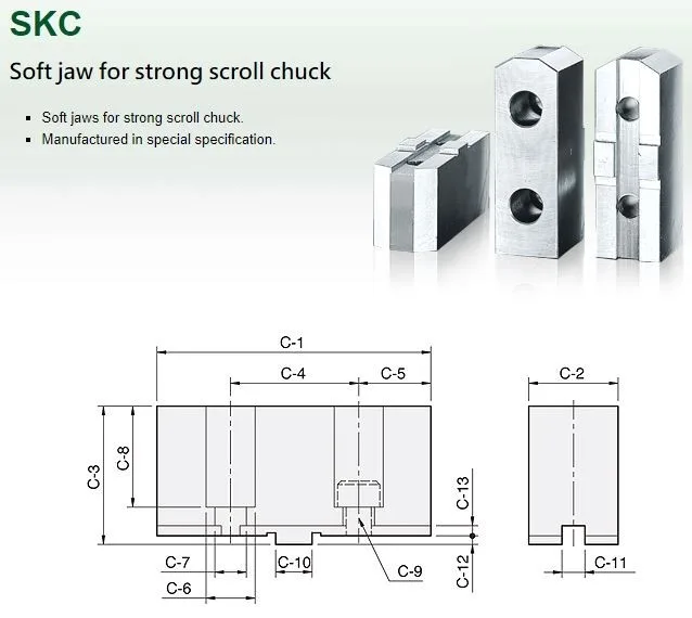 Strong HC & SKC Series Soft Jaws
