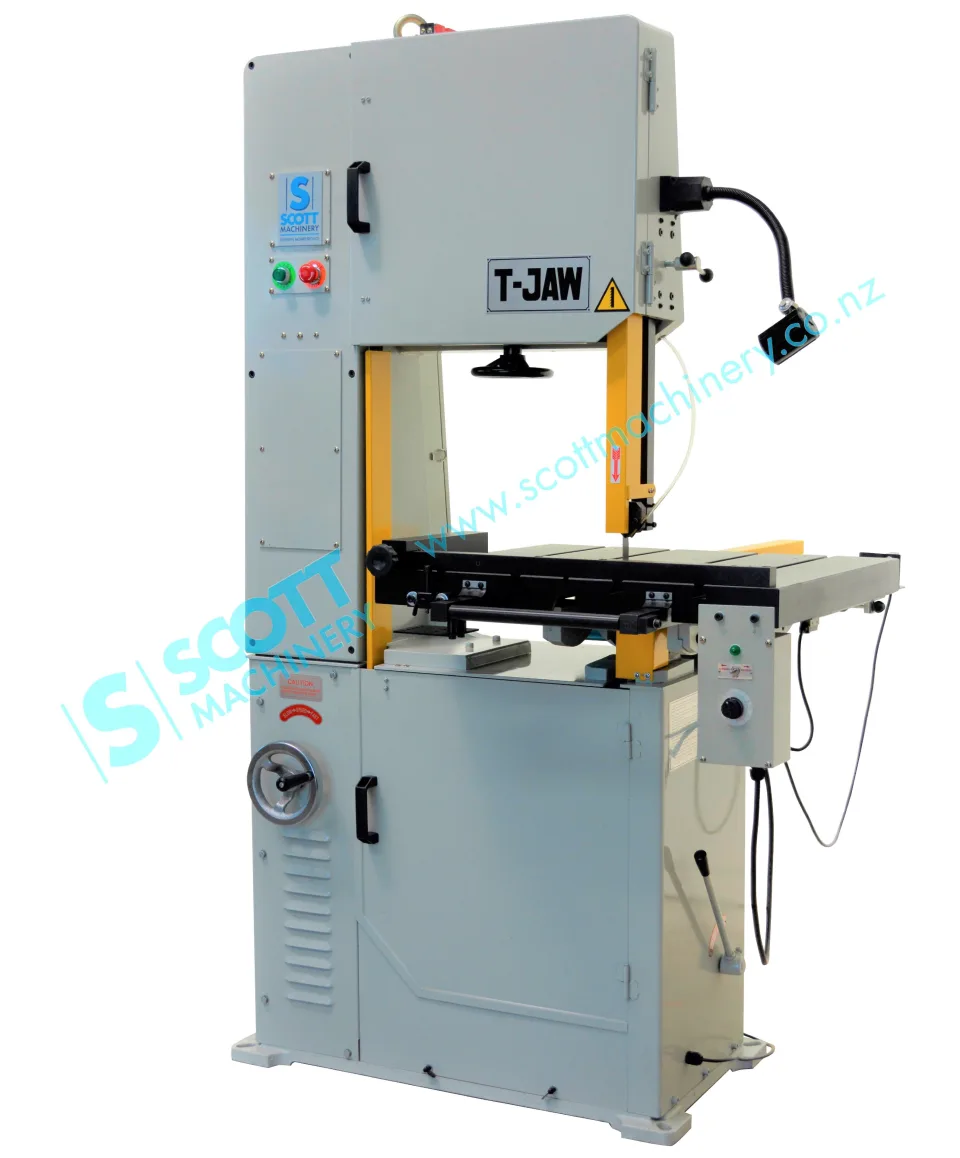 T-Jaw Toolroom Vertical Bandsaw Series