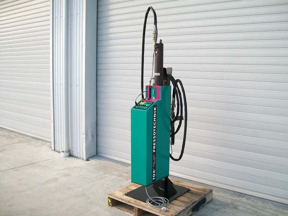 Used Tox Pressotechnik Sheet Metal Joining Machine