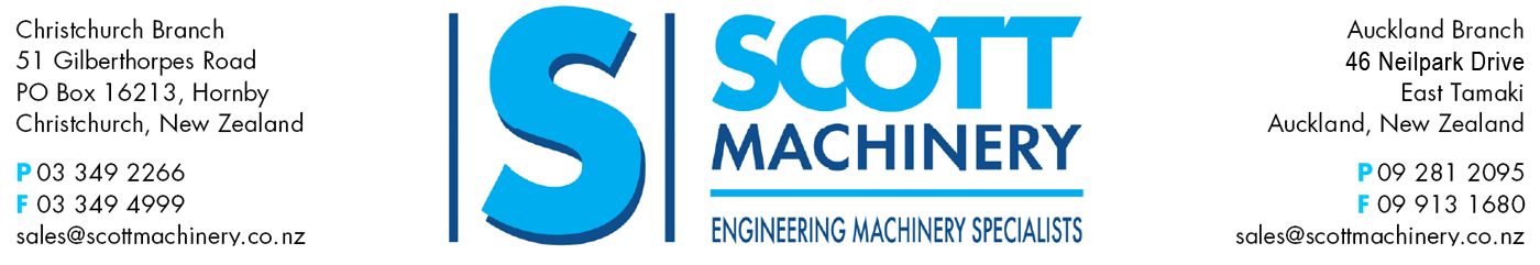 Scott Machinery — Engineering Machinery Specialists